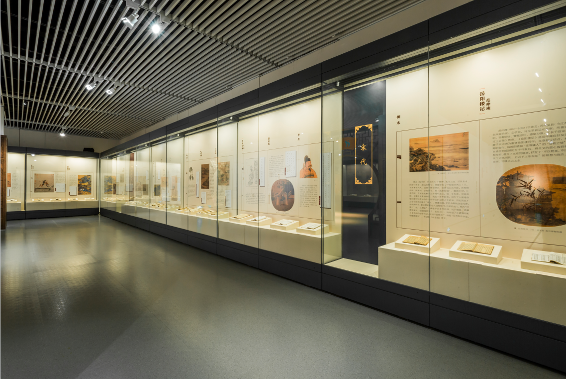 中国国家图书馆典藏博物馆展柜设计样式-港澳宝典资料大全展柜设计制作
